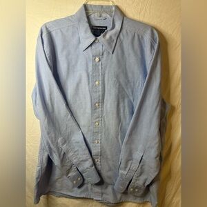 5.11 Tactical Series Blue Button Down Shirt Men’s L Utility Workwear, pockets